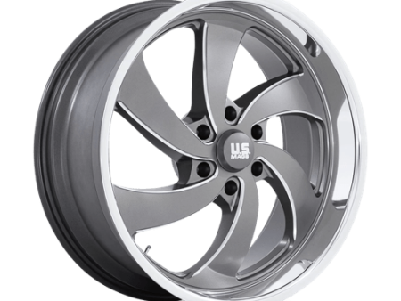 US Mag 1PC U133 22X9 6X135 ANTH-MILL-DCL 25MM on Sale