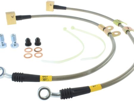 StopTech 06-09 Chevy Trailblazer Stainless Steel Front Brake Lines Online