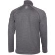 Galvin Green Dion 1 4 Zip Pullover - Black Melange Hot on Sale