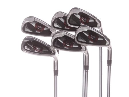 Wilson D-100 Steel Men s Right Irons 5-SW Regular - Uniflex Hot on Sale