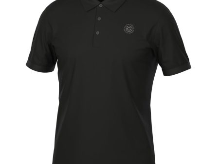 Galvin Green Maximilian Polo Shirt - Black Online Sale