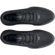 Under Armour Charged Draw 2 Wide Spiked Waterproof Shoes - Black Black Titan Gray Online now