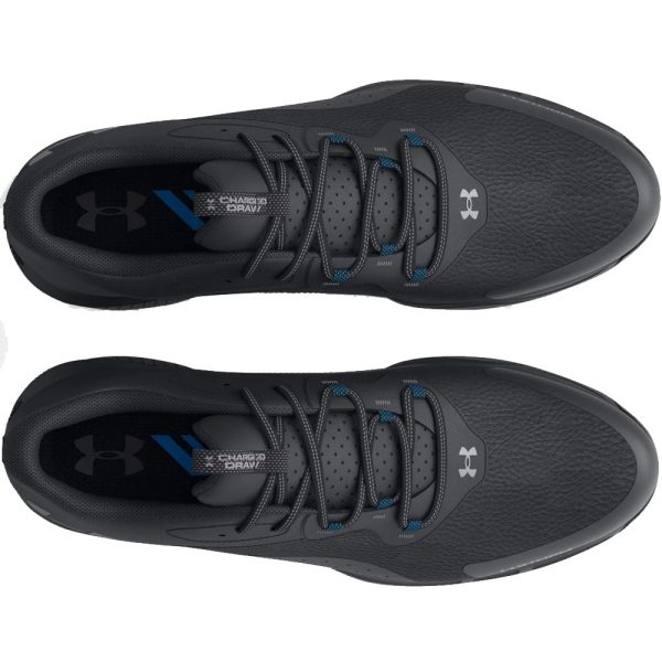 Under Armour Charged Draw 2 Wide Spiked Waterproof Shoes - Black Black Titan Gray Online now