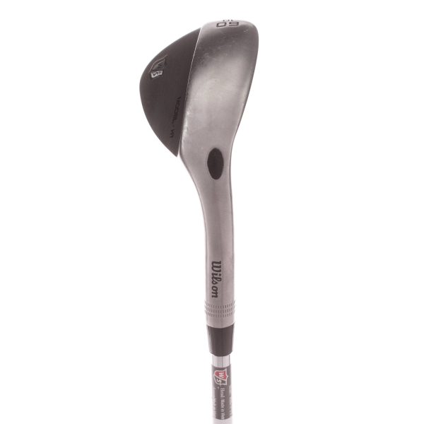 Wilson Staff Staff Model HT Steel Mens Right Hand Lob Wedge 60 Degree 10 Bounce Stiff - Dynamic Gold 120 Discount