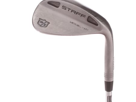 Wilson Staff Staff Model HT Steel Mens Right Hand Lob Wedge 60 Degree 10 Bounce Stiff - Dynamic Gold 120 Discount