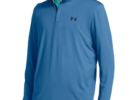 Under Armour Playoff 2.0 1 4 Zip Pullover - Photon Blue Midnight Navy Midnight Navy Discount