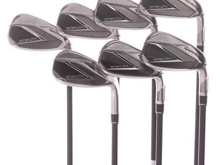 TaylorMade Stealth Graphite Men s Right Irons 5-SW Regular - Ventus 6R Cheap