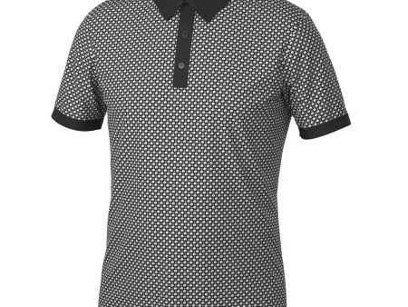 Galvin Green Mate Polo Shirt - Sharkskin Black Supply