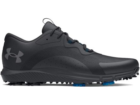 Under Armour Charged Draw 2 Wide Spiked Waterproof Shoes - Black Black Titan Gray Online now