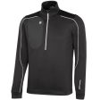 Galvin Green Dave 1 4 Zip Pullover - Black White Online Sale