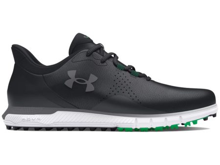 Under Armour Drive Fade Spikeless Waterproof Shoes - Black Black Titan Gray Discount