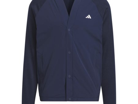 adidas Ultimate 365 Tour Cardigan - Collegiate Navy Hot on Sale