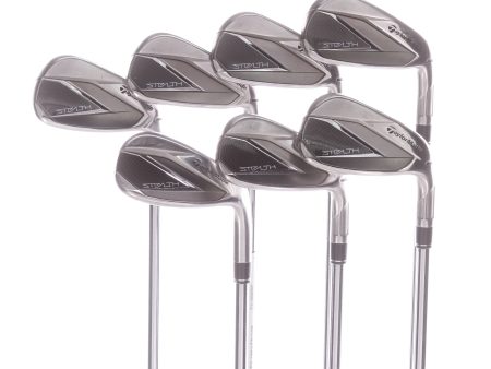 TaylorMade Stealth Steel Men s Right Irons 5-SW  Regular - KBS Max 85 For Cheap