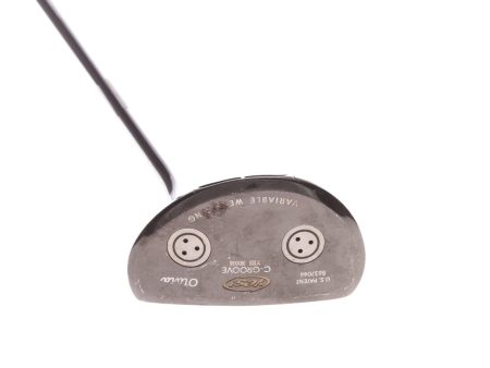 Yes! C-Groove Olivia Mens Right Hand Putter 34 Inches - Winn Pro X 1.32 For Sale