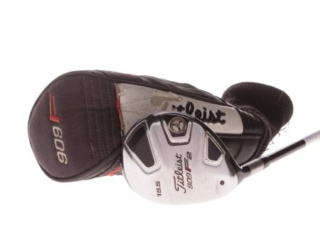 Titleist 909 F2 Mens Left Hand Graphite Fairway 3 Wood 15.5 Degree Stiff - Aldila VooDoo SVS6 Cheap