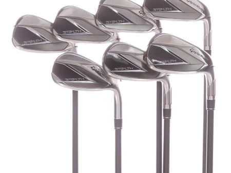 TaylorMade Stealth Graphite Men s Right Irons 5-SW  Senior - Ventus 5A Online Hot Sale