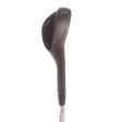 Titleist Vokey SM5 Raw Black F-Grind Steel Mens Right Hand Gap Wedge 52 Degree 8 Bounce Wedge - BV Design For Sale