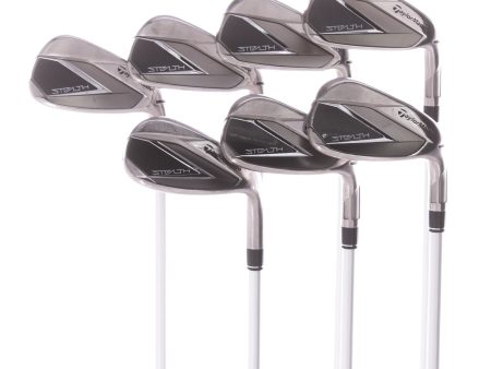 TaylorMade Stealth Graphite Ladies Right Irons 5-SW Ladies - Aldila Ascent 45 Online Sale