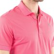 Galvin Green Maximilian Polo Shirt - Camelia Rose on Sale