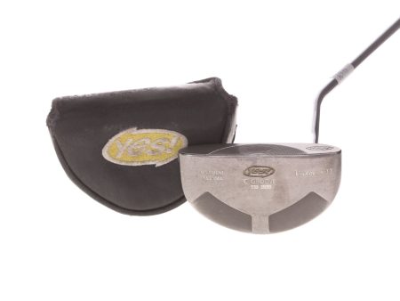 Yes C-Groove Victoria 2 Mens Right Hand Putter 32 Inches - Winn Jumbo Lite Hot on Sale