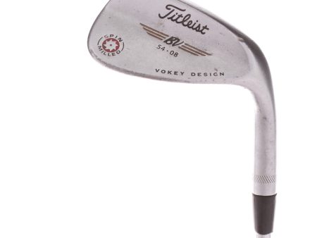 Titleist Vokey Spin Milled Steel Mens Right Hand Sand Wedge 54 Degree 8 Bounce Wedge - Vokey Design Fashion