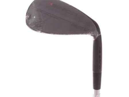 Benross Rev Black Steel Mens Right Hand Sand Wedge 54 Degree 10 Bounce Stiff - KBS Tour Lite Sale