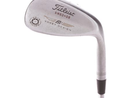 Titleist BV Vokey SM4 Steel Mens Right Hand Lob wedge 60 Degree Stiff - Titleist Wedge For Sale