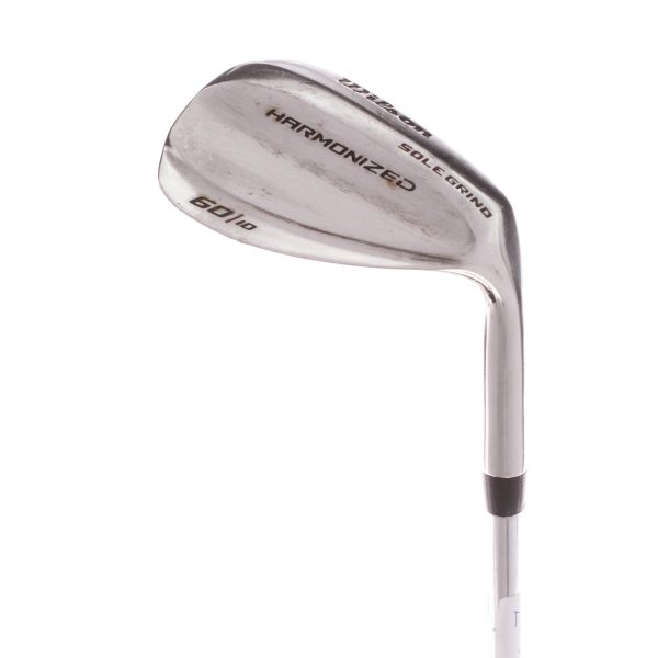 Wilson Harrmonized Steel Mens Right Hand Lob Wedge 60 Degree 10 Bounce Wedge - Wilson Discount