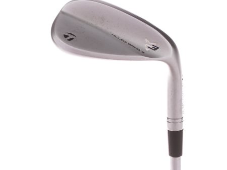 TaylorMade Milled Grind Satin Raw 3 SB Steel Mens Right Hand Lob Wedge 58 Degree 11 Bounce Stiff - Dynamic Gold Tour Issue S200 Online Hot Sale