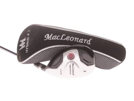 MacLeonard Golf Steel Mens Right Hand 3 Hybrid 19-21 Degree Regular - UST Mamiya Online