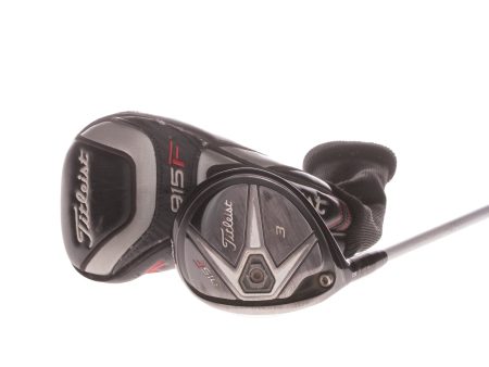 Titleist 915 F Graphite Mens Left Hand Fairway 3 Wood 15 Degree Extra Stiff - Project X Evenflow 6.5 X 85 Fashion