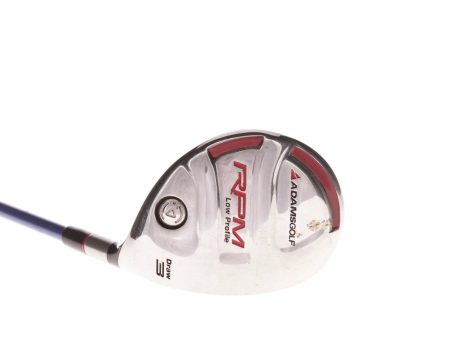 Adams Golf RPM Draw Graphite Mens Right Hand Fairway 3 Wood Stiff - Pro Launch Blue Online now