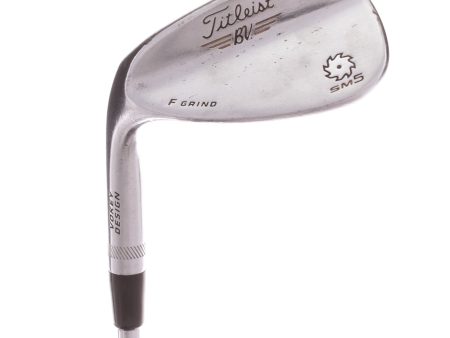 Titleist Vokey SM5 F Grind Steel Mens Left Hand Gap Wedge 52 Degree 12 Bounce Wedge - Vokey SM5 on Sale