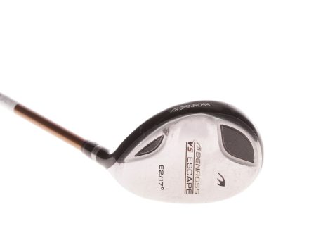 Benross V5 escape Graphite Mens Right Hand 2 Hybrid 17 Degree Regular - Aldila NVS TM-3 75 Online now