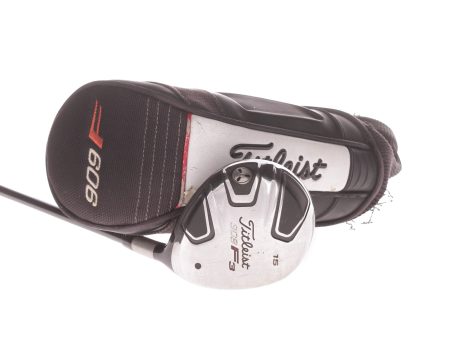 Titleist 909 F3 Graphite Men s Right Hand Fairway 3 Wood 15 Degree Stiff - Grafalloy ProLaunch Red Supply