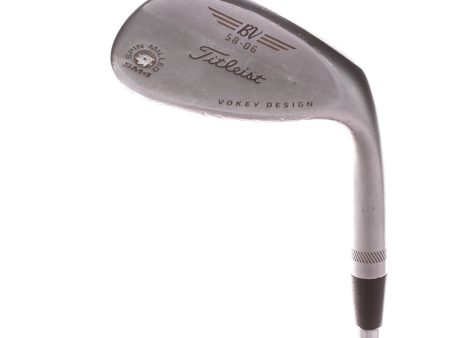 Titleist Vokey SM4 Steel Mens Right Hand Lob Wedge 58 Degree 6 Bounce Wedge Flex - Dynamic Gold   Wedge Flex Sale