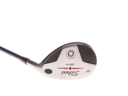 Titleist 585-H Graphite Mens Right Hand Hybrid 19 Degree Stiff - Graphite Design 85g Discount